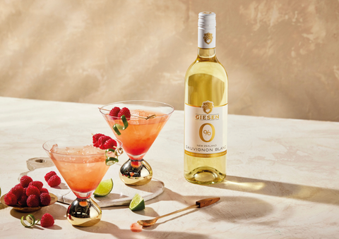 Green Tea & Raspberry Spritz