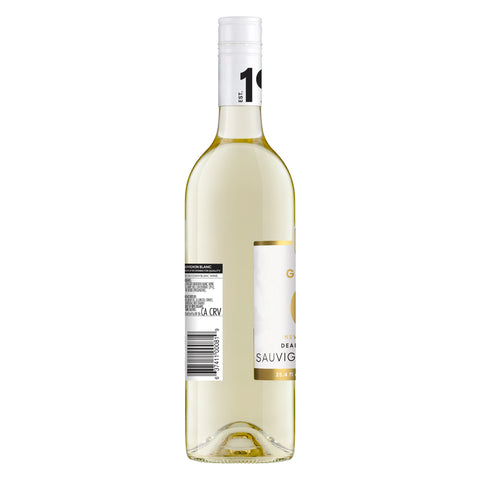 Giesen 0% Sauvignon Blanc bottle, right side view